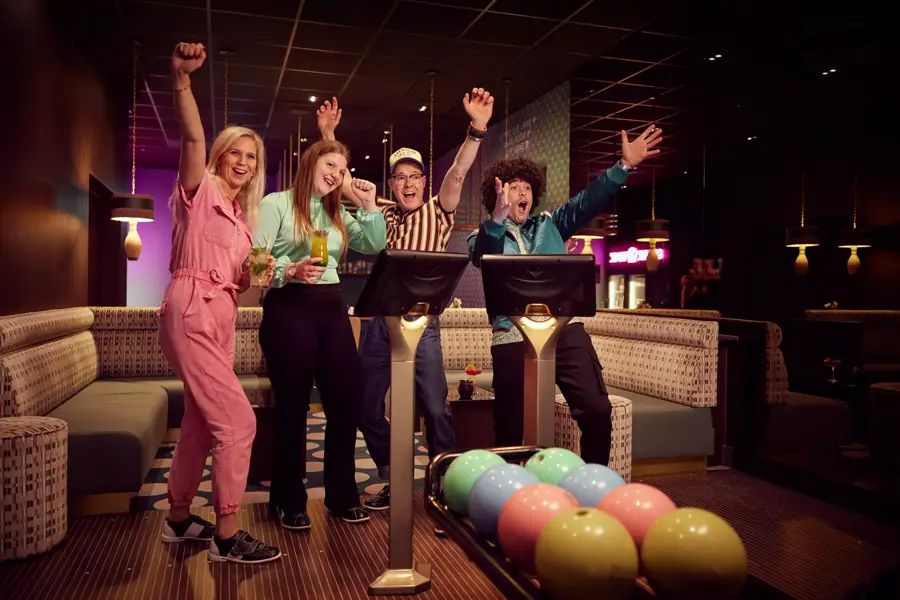 Hotel met bowlingbaan