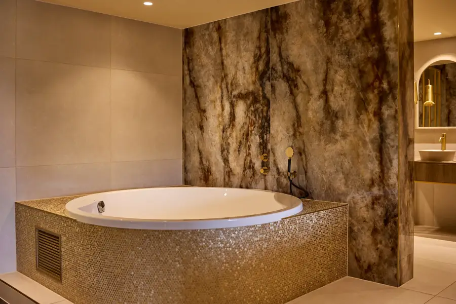 Royal Suite Gold Bathroom