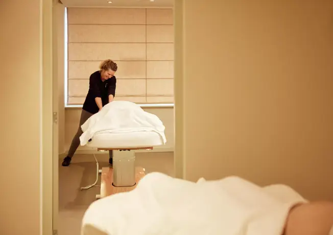 A massage at Tiel