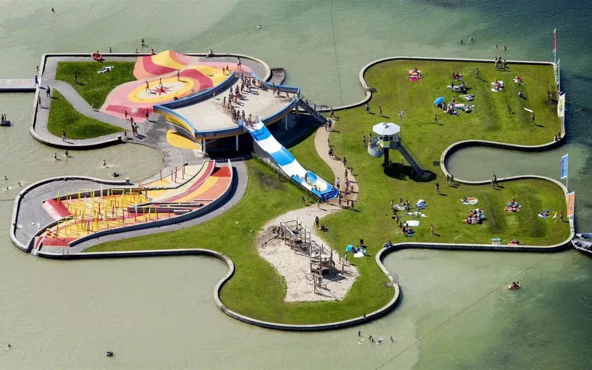 Beach from above