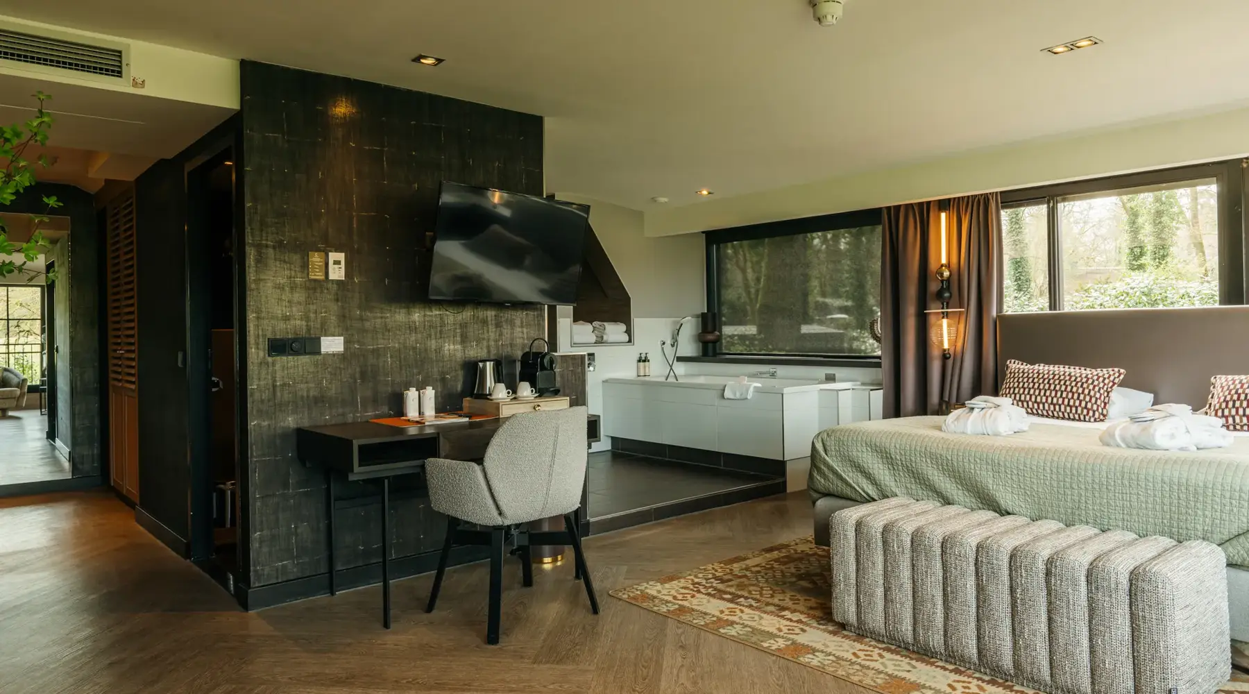 Comfort deluxe suite met panorama-uitzicht