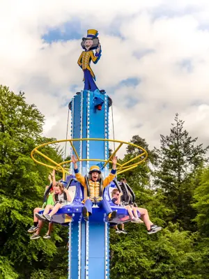 Roller coaster in the Juliana Tower