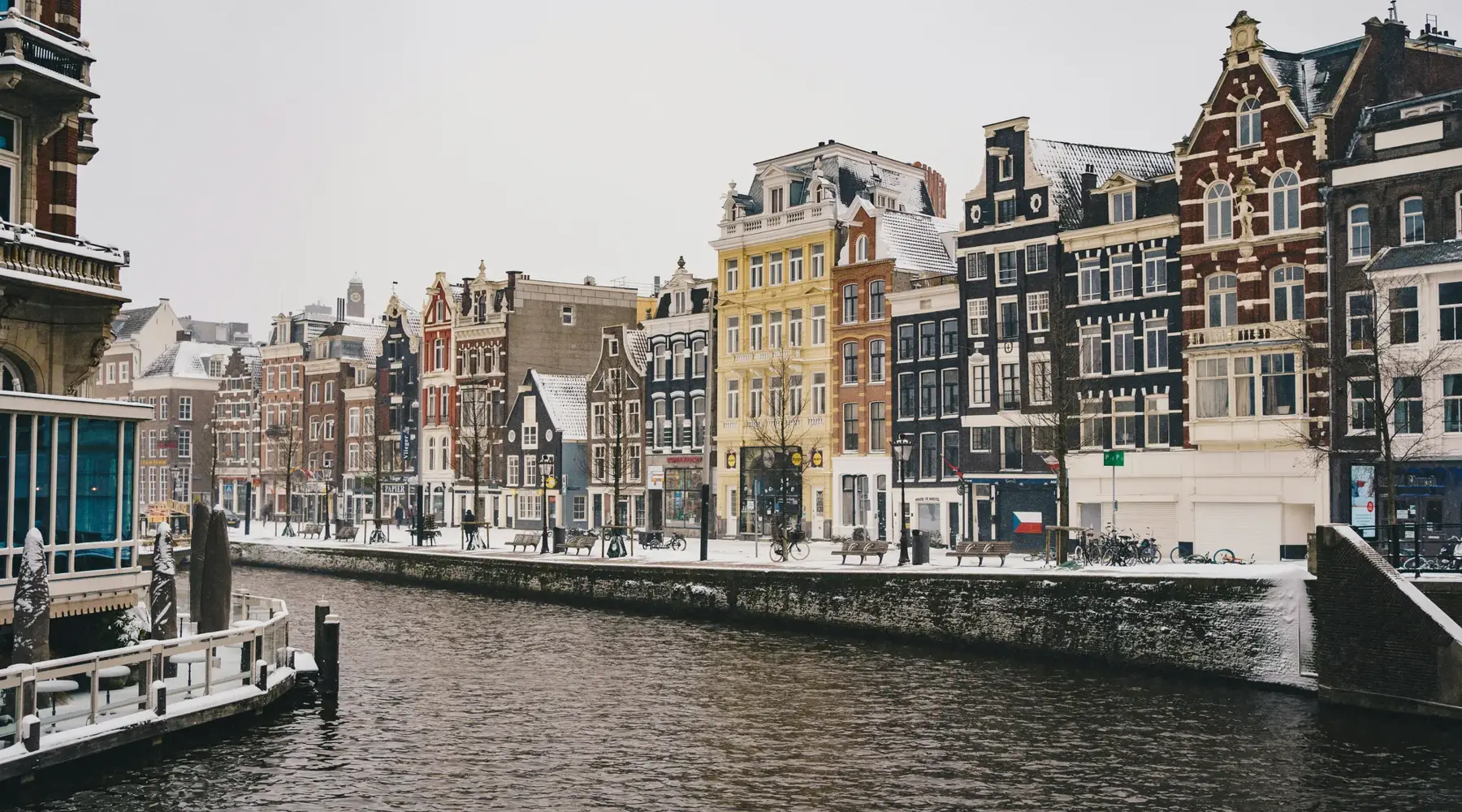 Winter in de stad