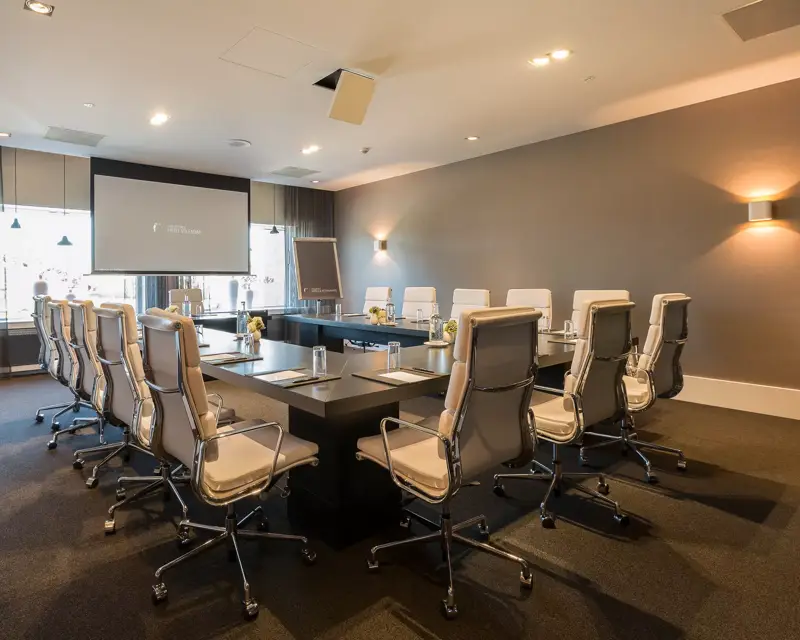 A meeting room in U-shape at Hotel Volendam