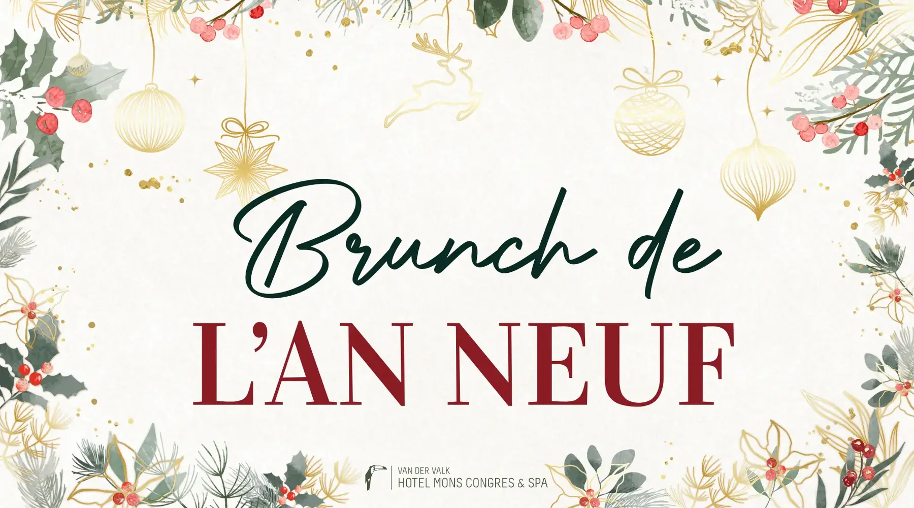 Neujahrsbrunch 2027 | Van der Valk Mons