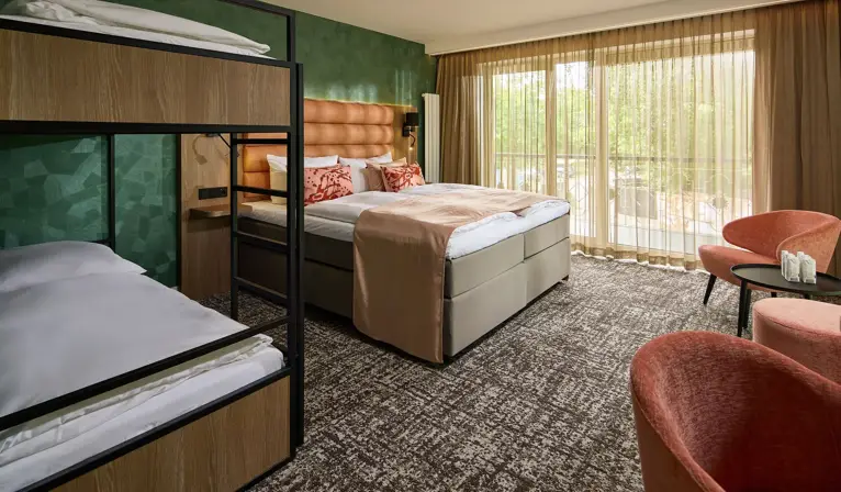 Deluxe kamer 4 personen