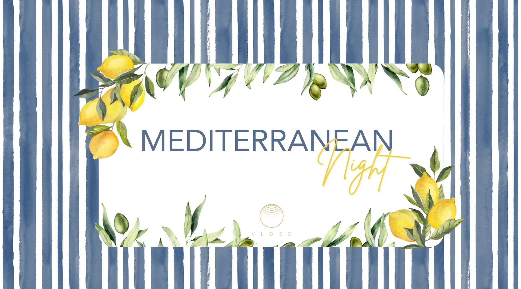 Mediterranean Evening Poster