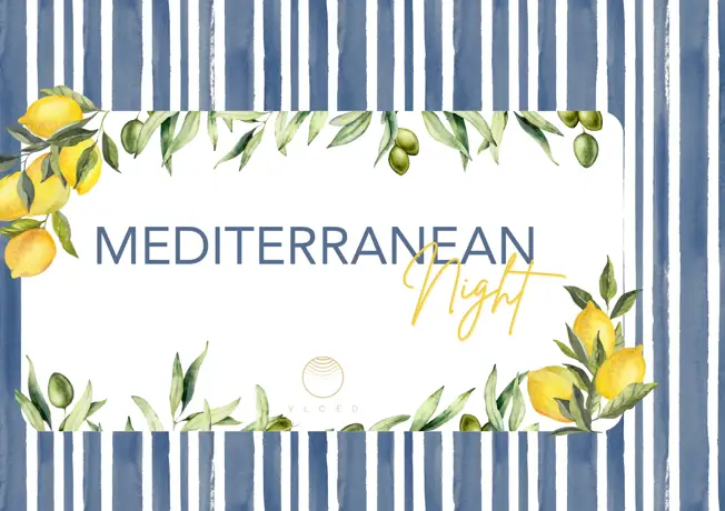 Mediterranean Evening Poster