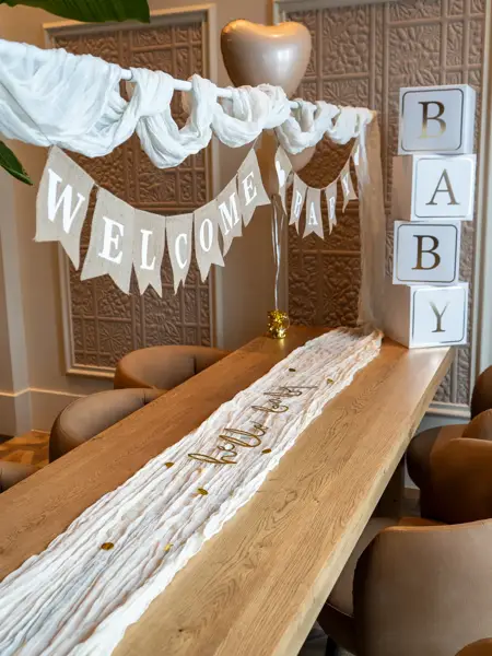 Baby shower decorations