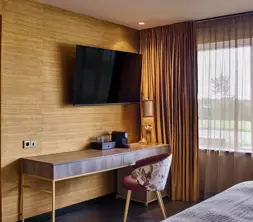 Royal Suite Gold Desk