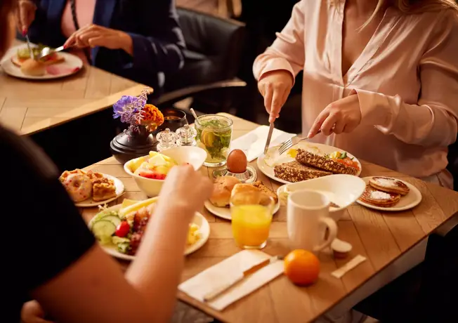 Ontbijtbuffet in Amsterdam Amstel