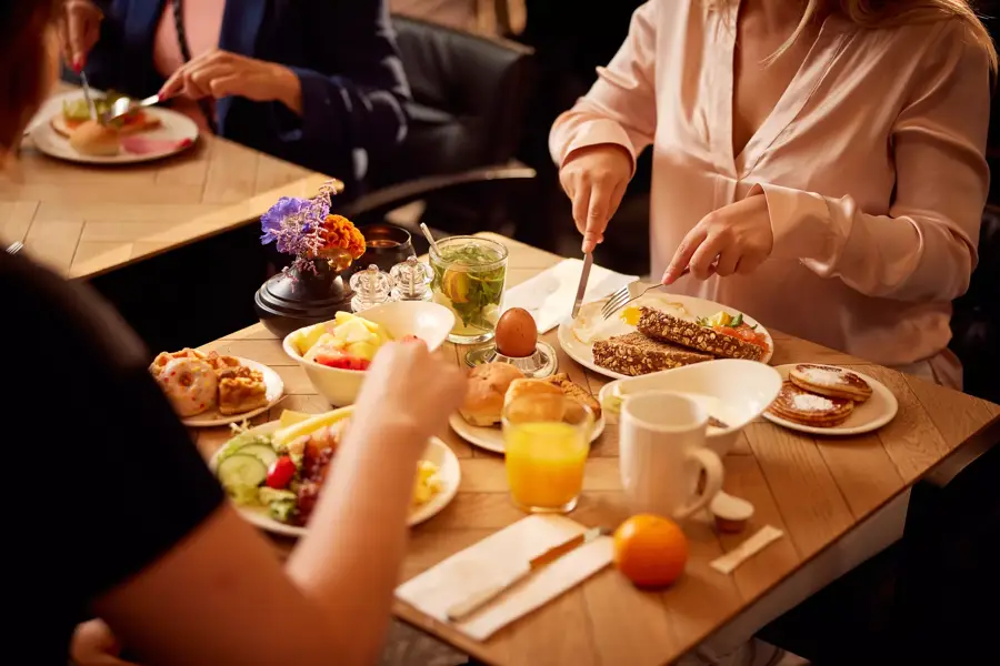 Ontbijtbuffet in Amsterdam Amstel