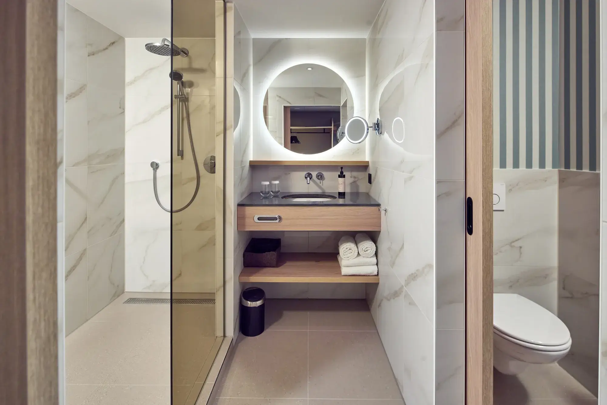 Deluxe Zimmer Badezimmer Hotel Venlo