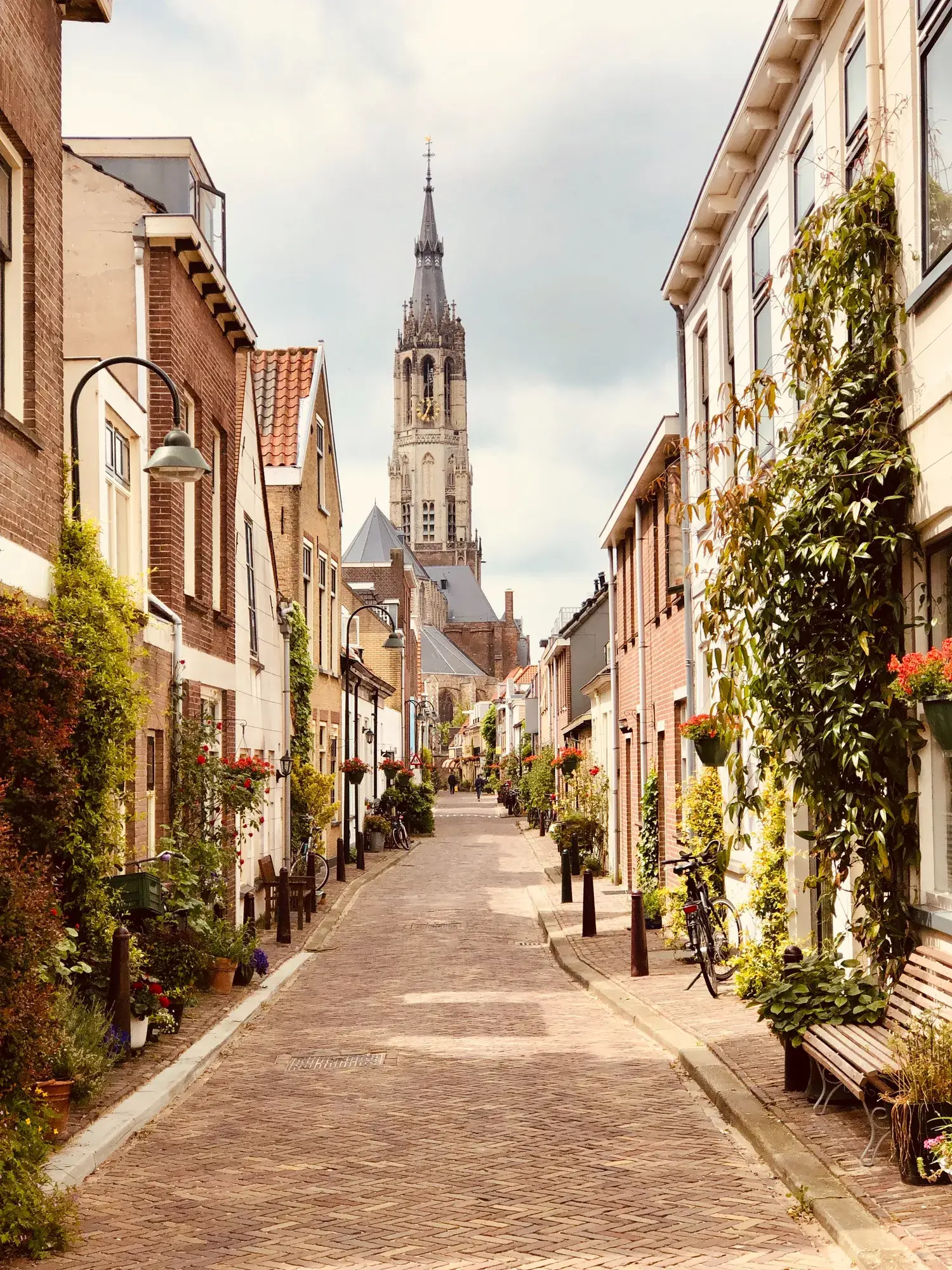 Straat in Delft 