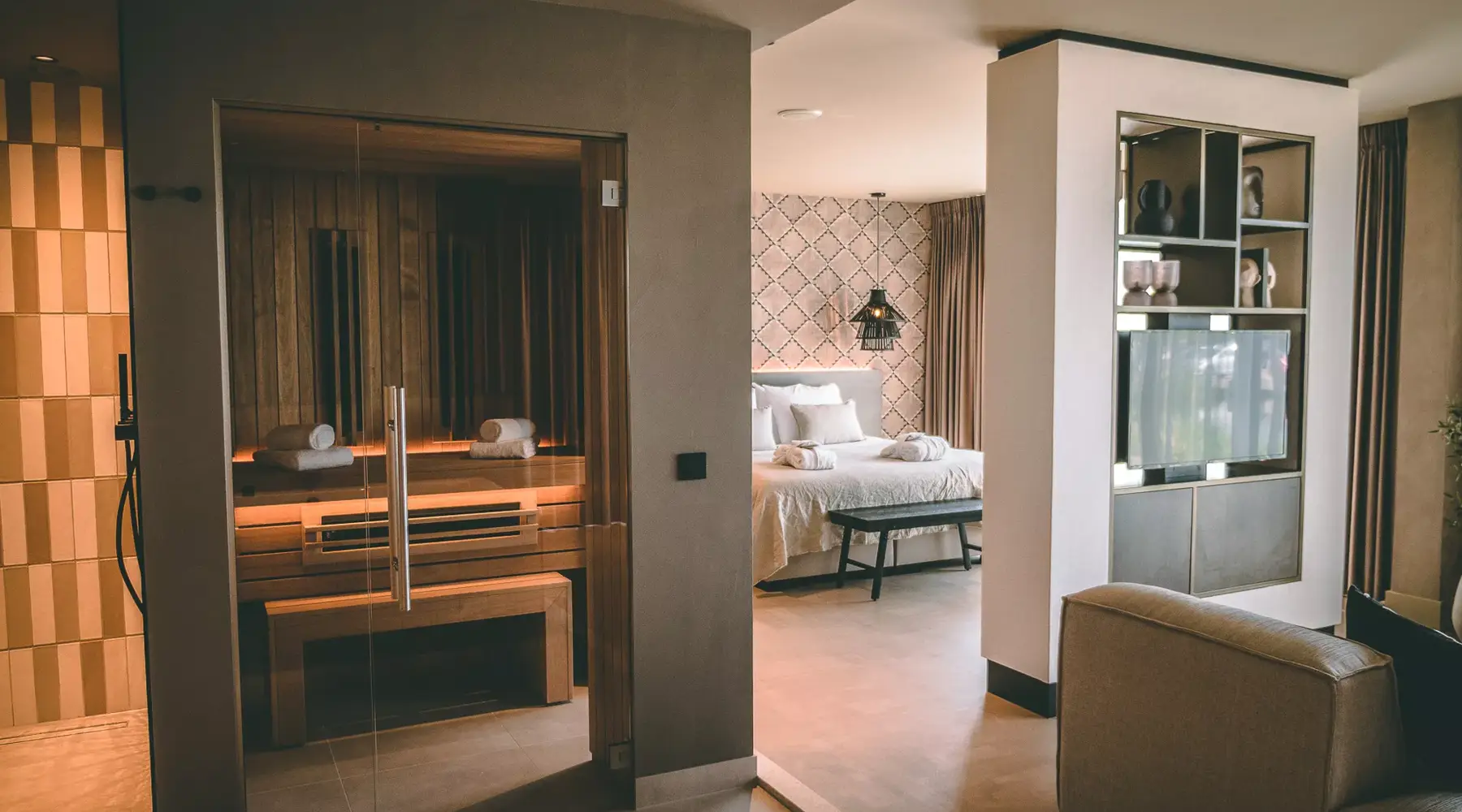 Wellness suite of a Van der Valk hotel