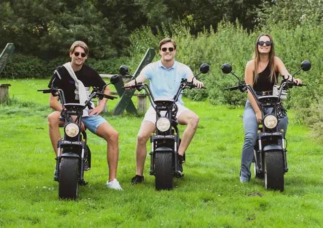 een brug en wat huisjes