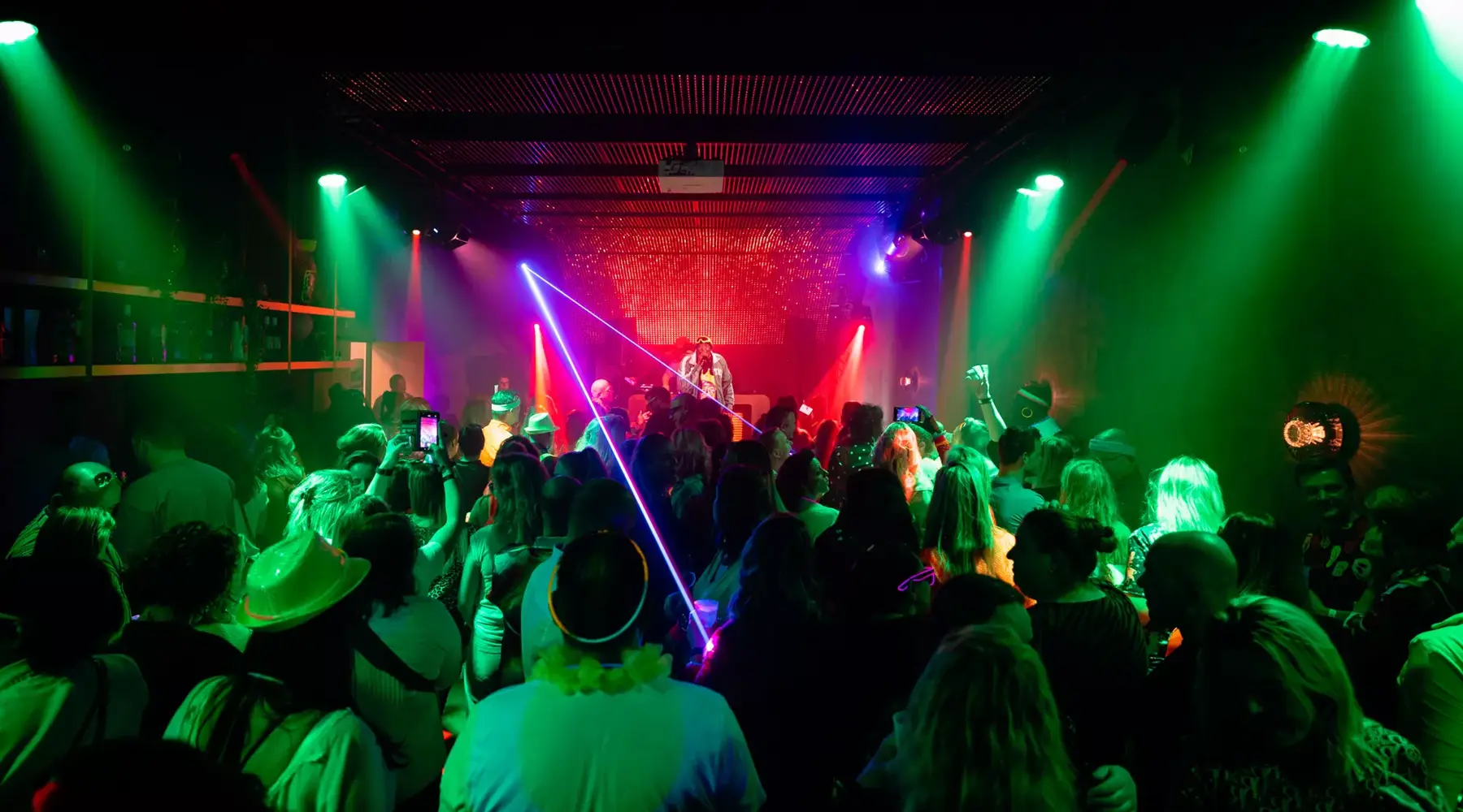 Neon party in Hotel Lelystad