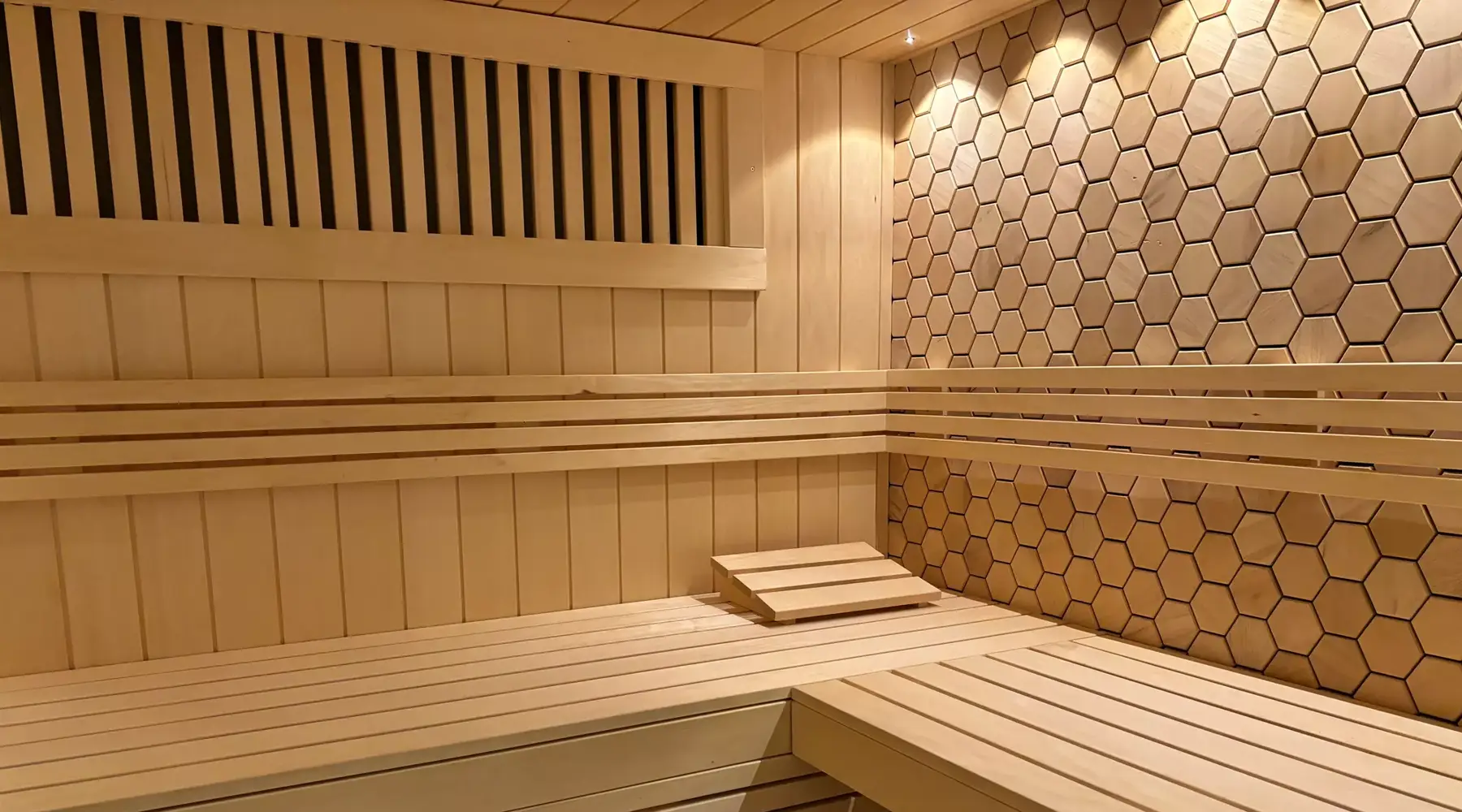 Sauna in het van der valk palace hotel