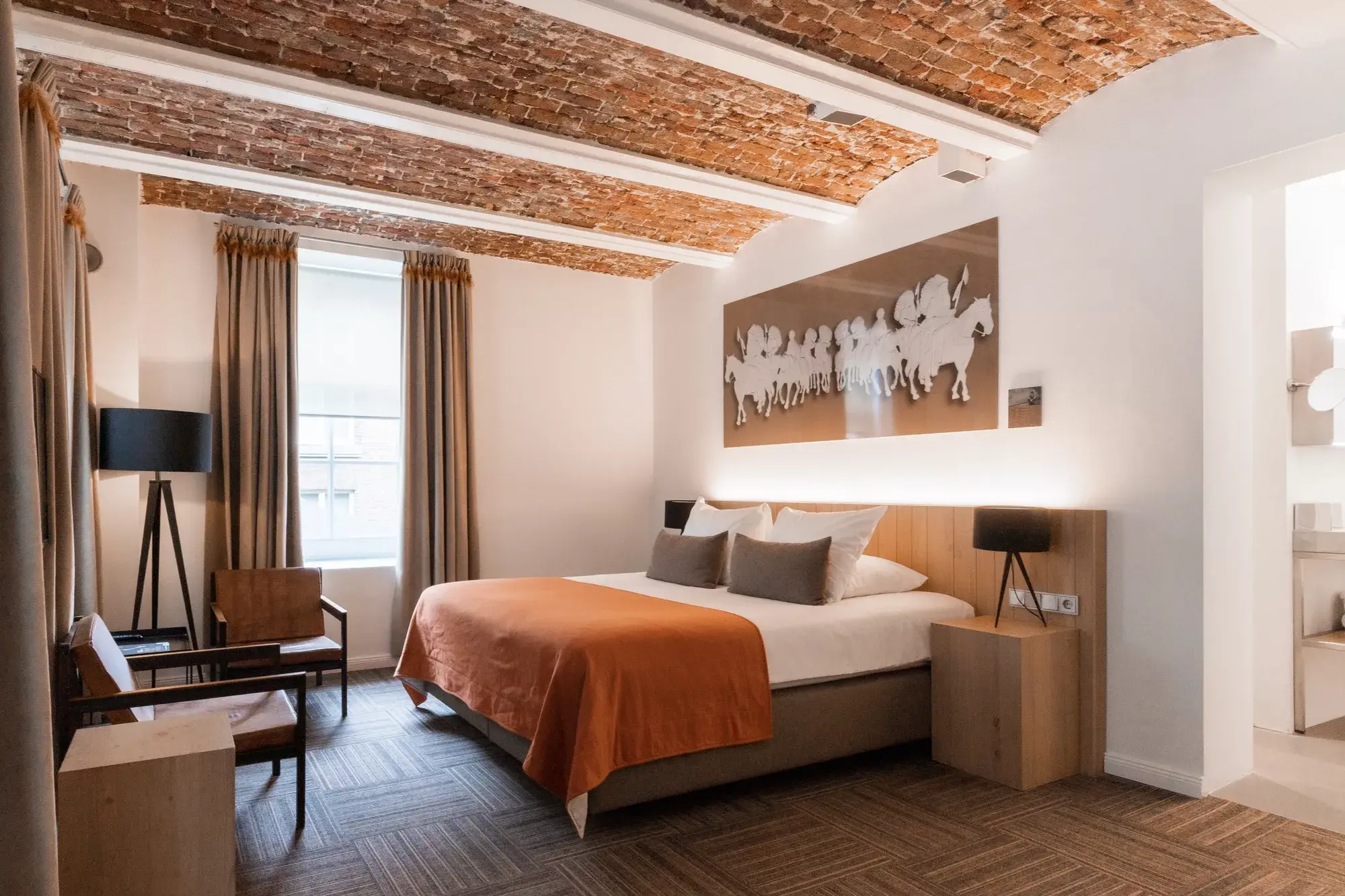 Zimmer im Hotel Arresthuis