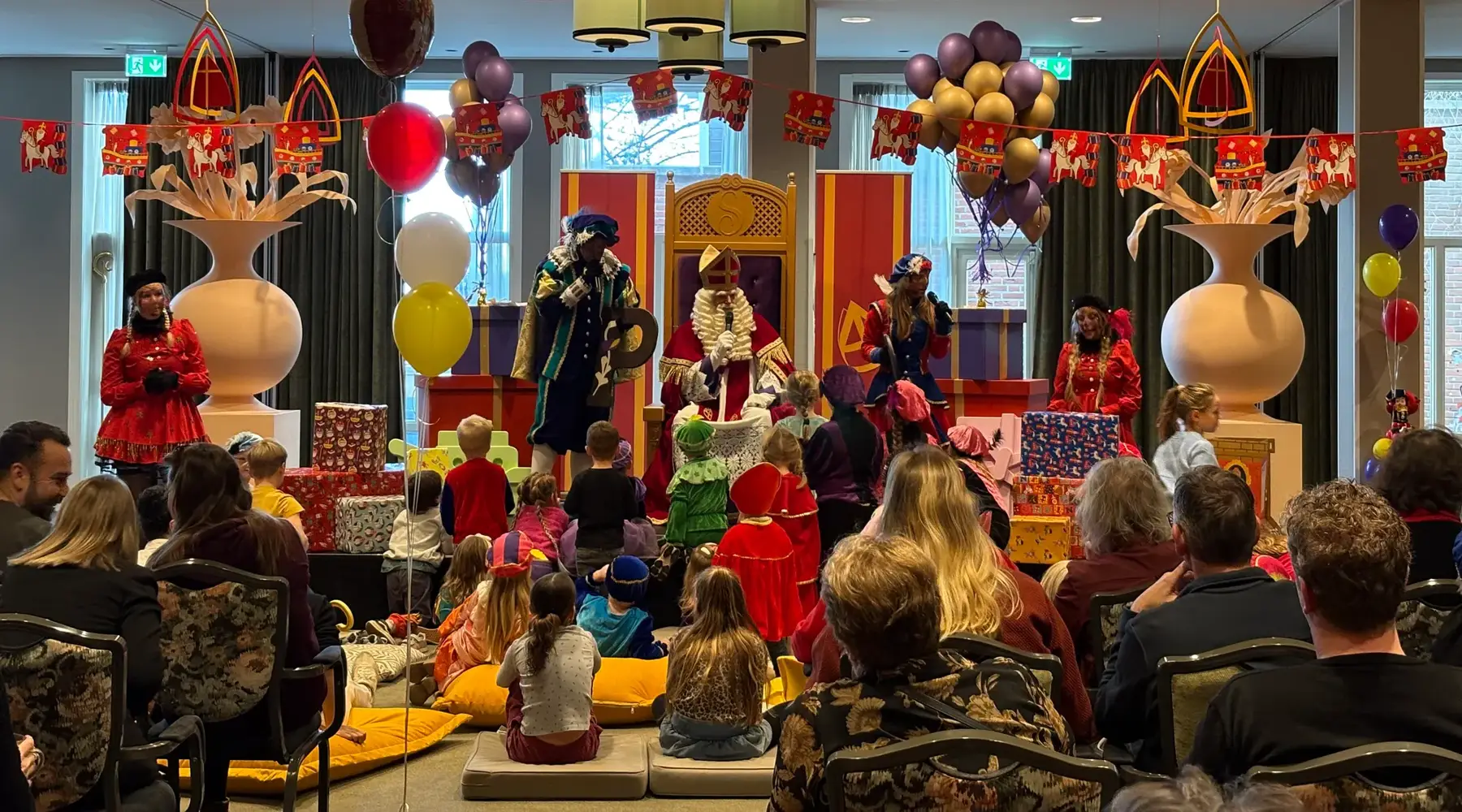 Vier Sinterklaas in Noordwijk