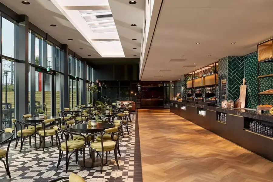 Grüne Lounge