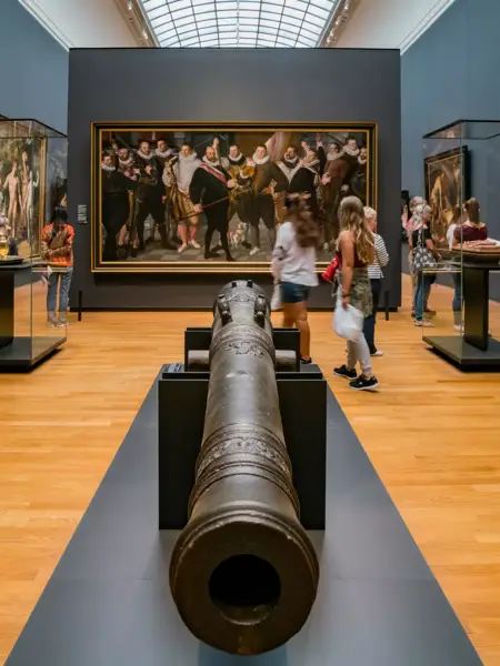 Schilderij in het Rijksmuseum