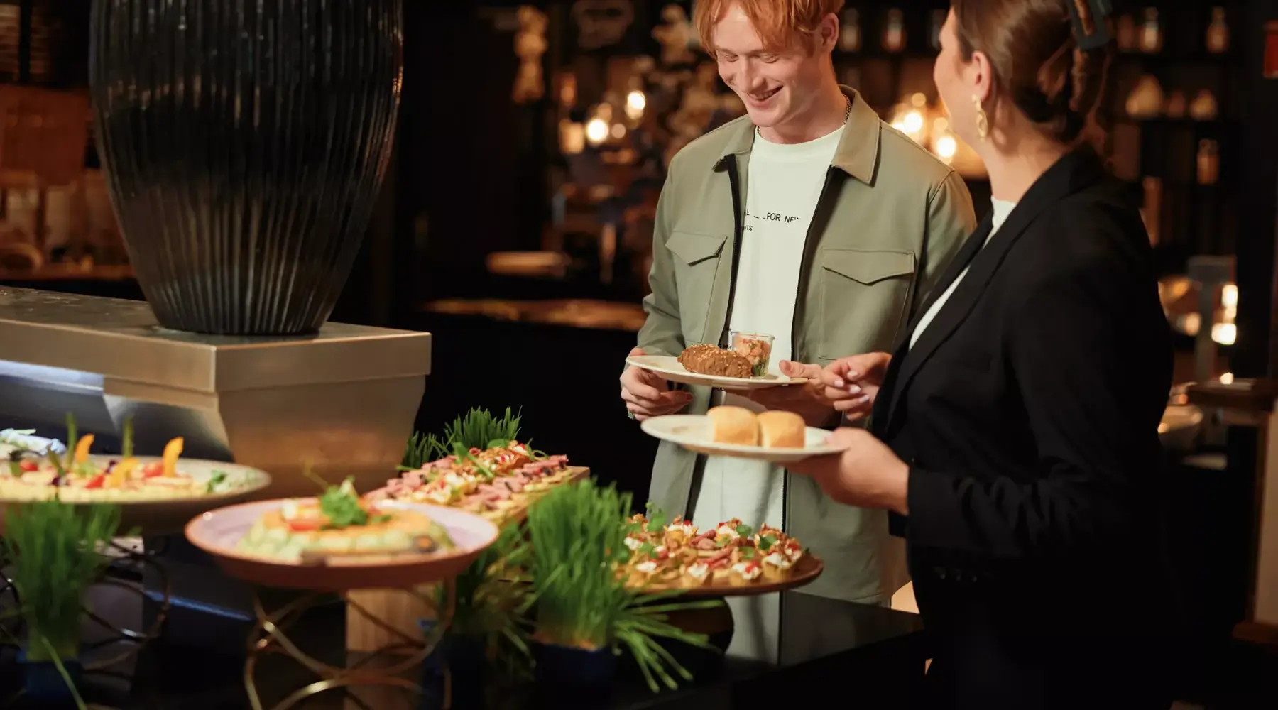 Live Cooking lunchbuffet Van der Valk Hoorn