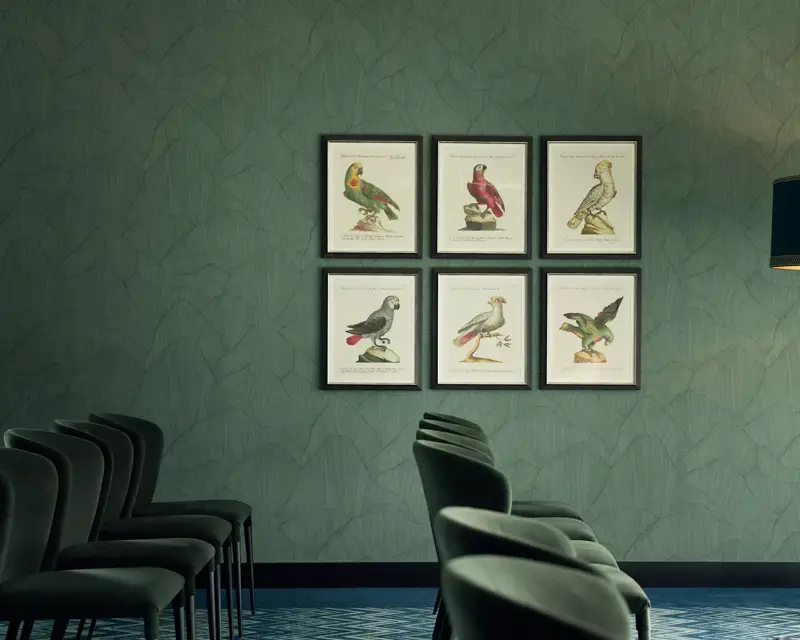 Polderzaal Van der Valk Hotel Lelystad decoratie aan de muur