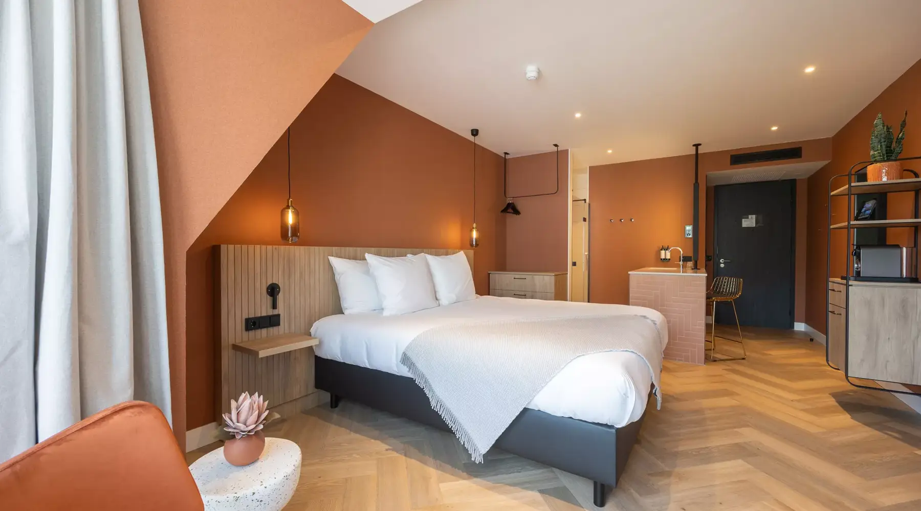 Chambre à l’hôtel La Haye