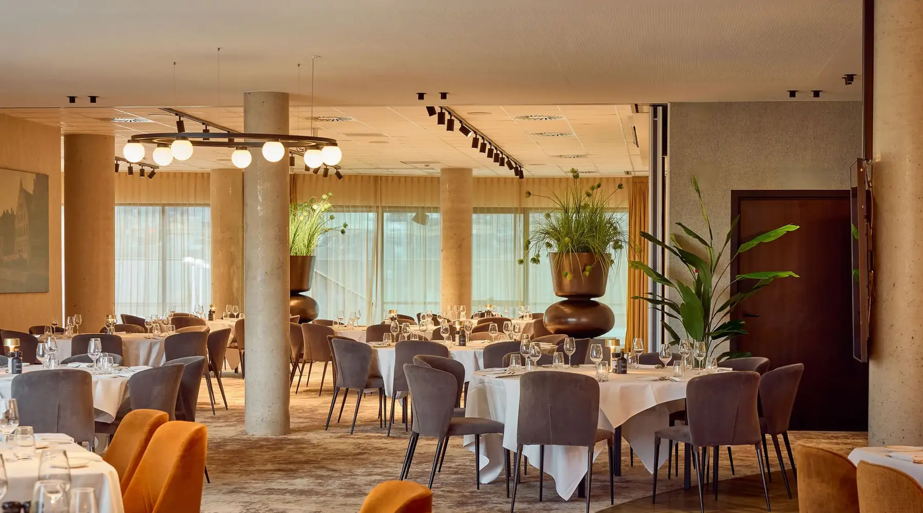 Abendessen für Gruppen bis zu 300 Personen im Hotel Gent