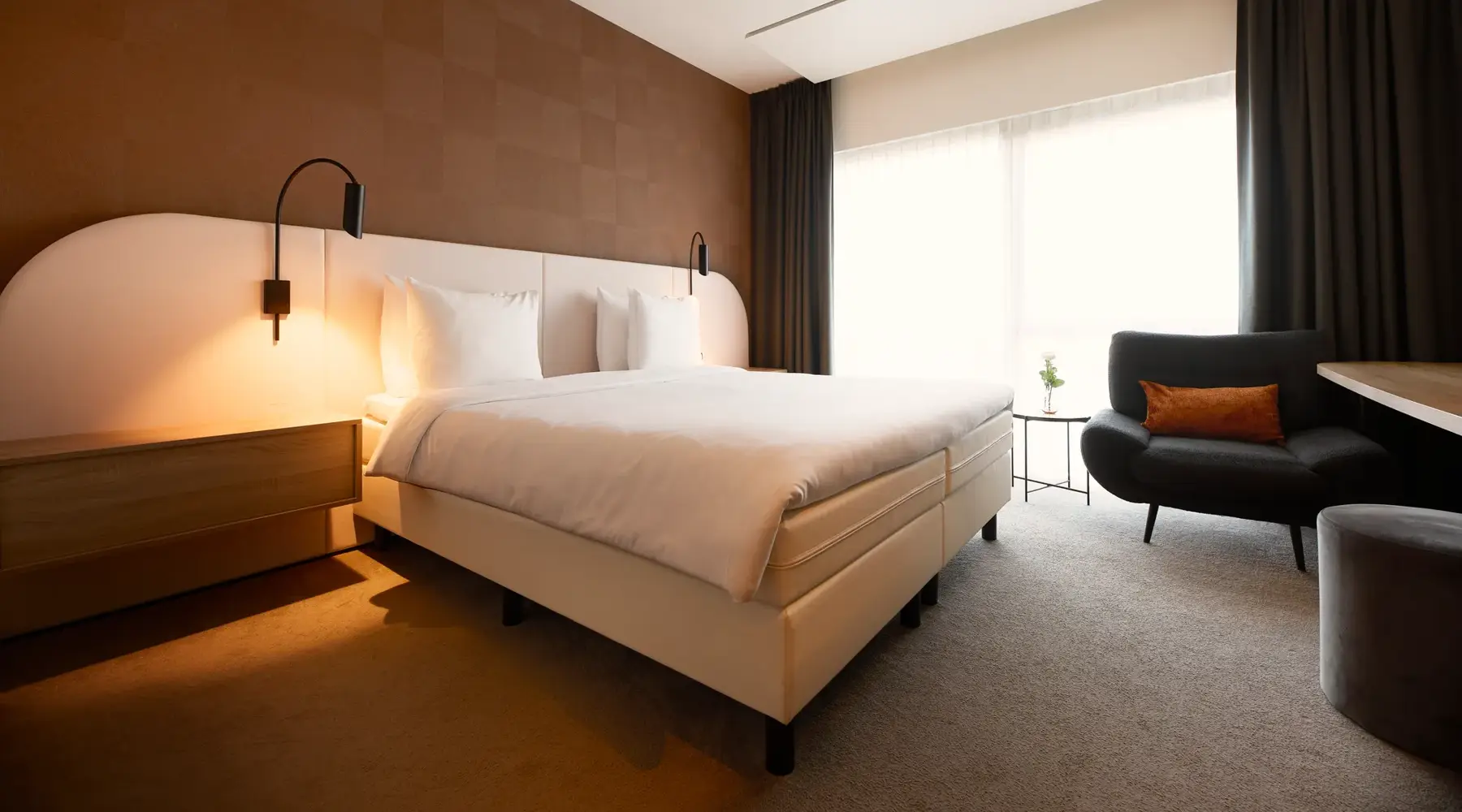 Komfortzimmer im Van der Valk Hotel Gent