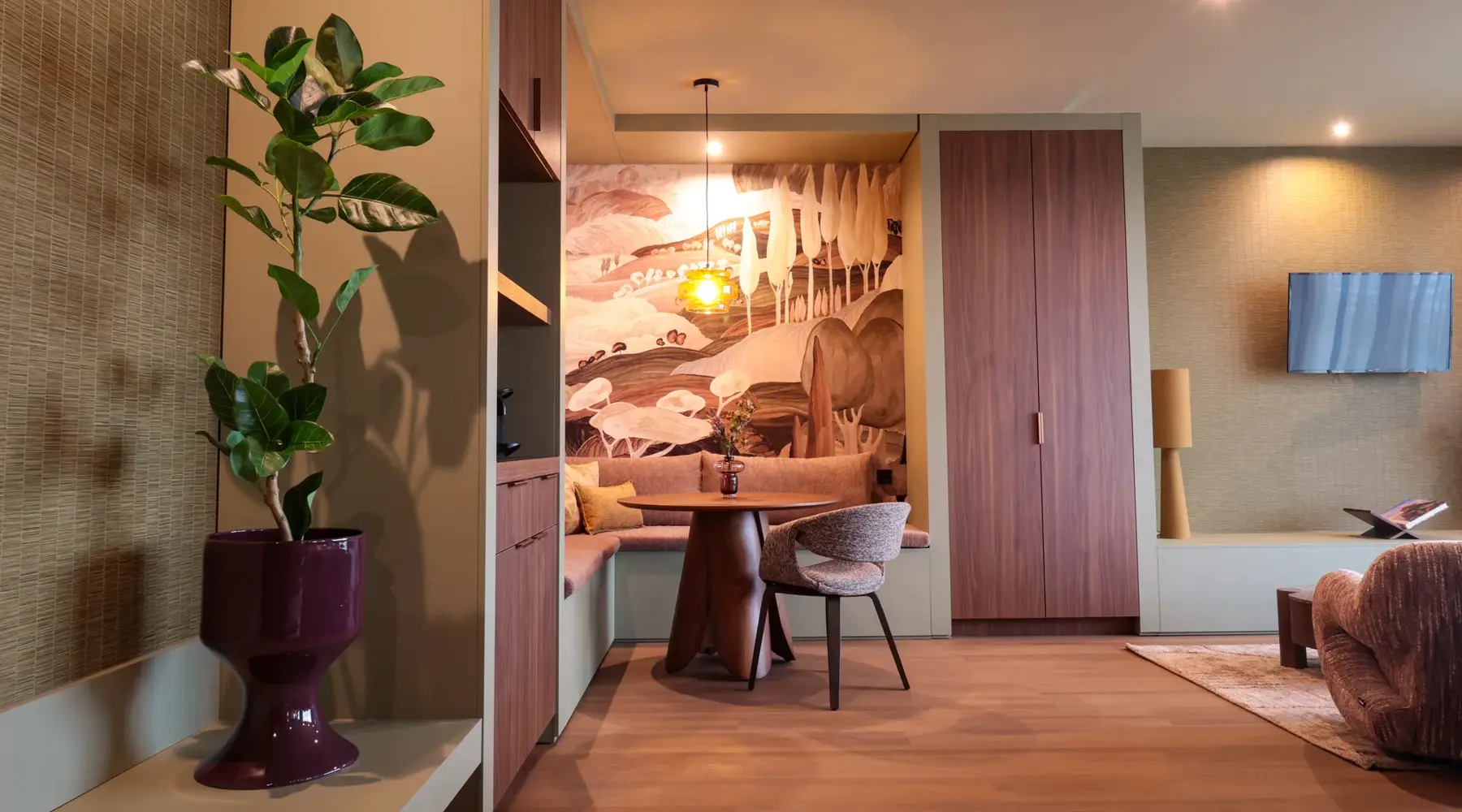 Moorland Suite Van der Valk Hotel Veenendaal zithoek