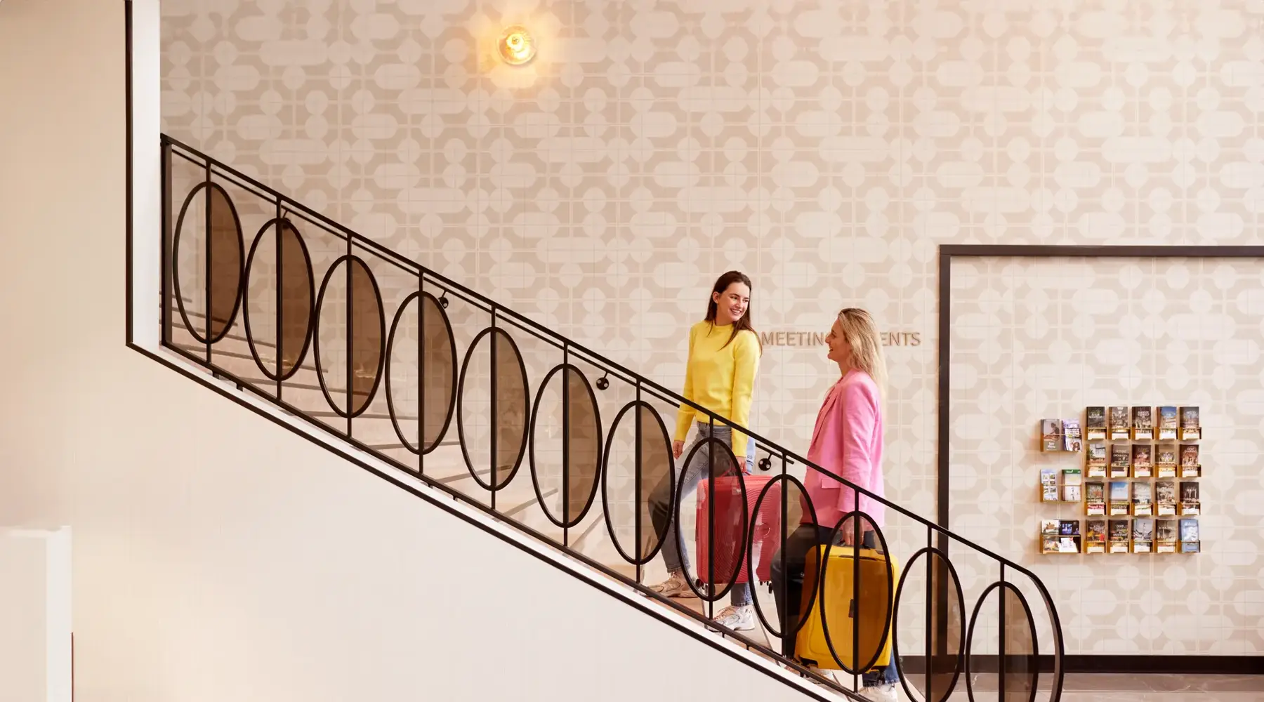 Vriendinnen bij Hotel Lelystad