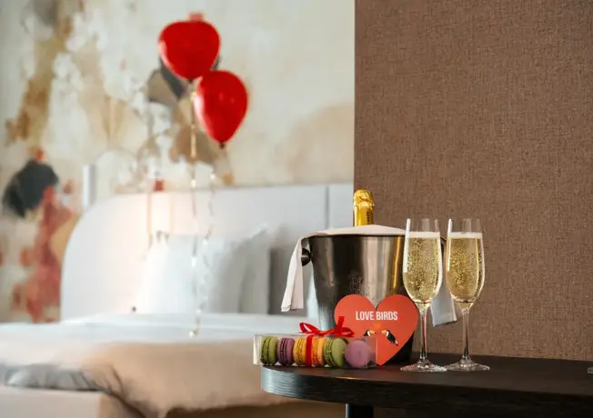 Christmas tree lobby