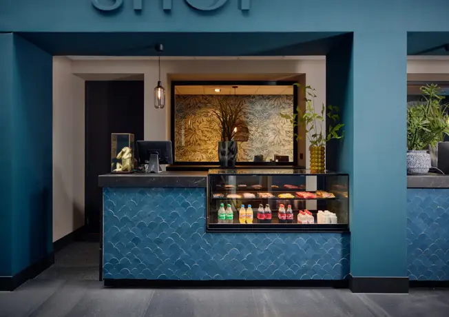 Boutique de réception à l'hôtel d'Anvers