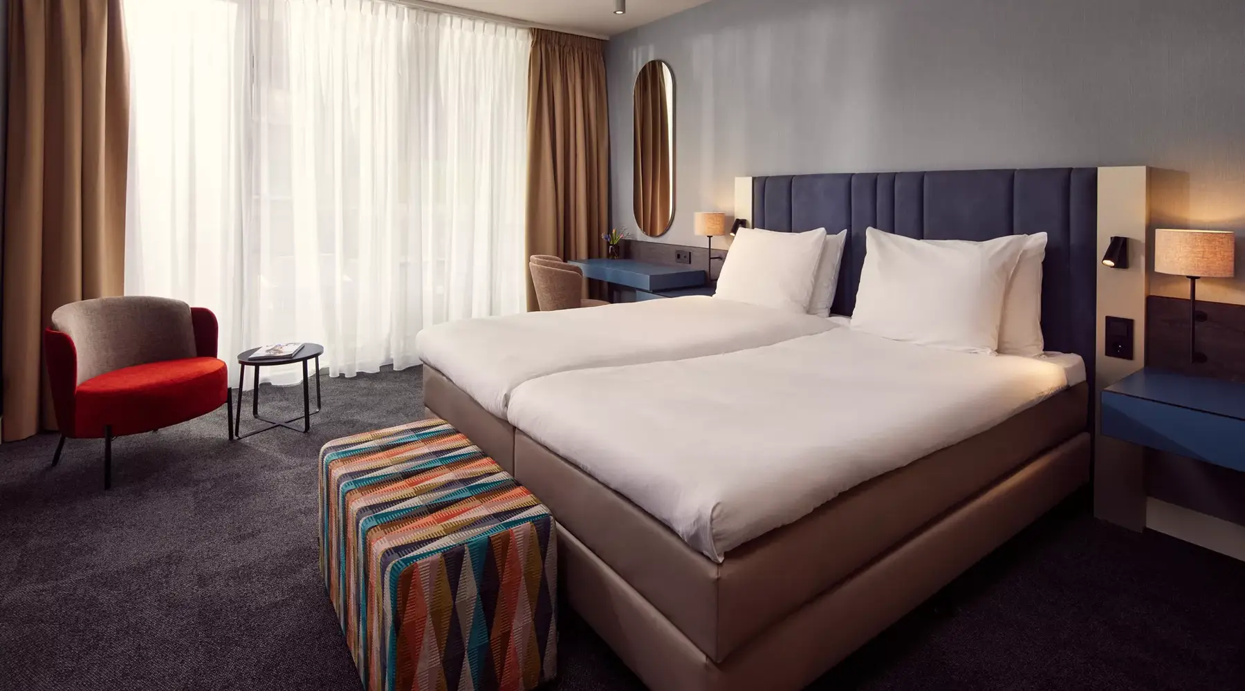 Standaardkamer Hotel Hilversum - De Witte Bergen 