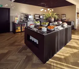 Pausenraum für Besprechungsgäste im ersten Stock des Hotel Gent