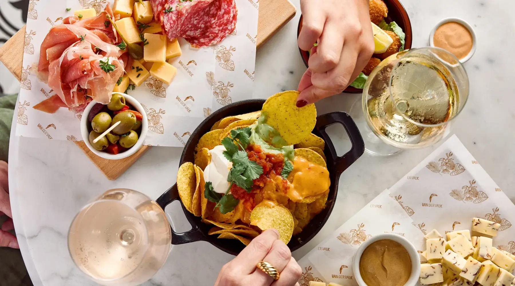 Nachos et apéritifs 