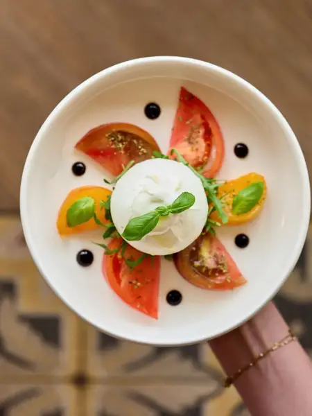 Plat d'été de Limoncello, le restaurant italien à Gand