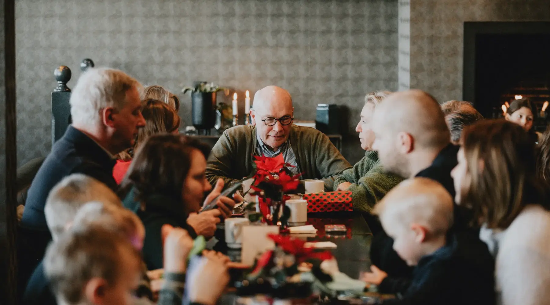 Family at the table