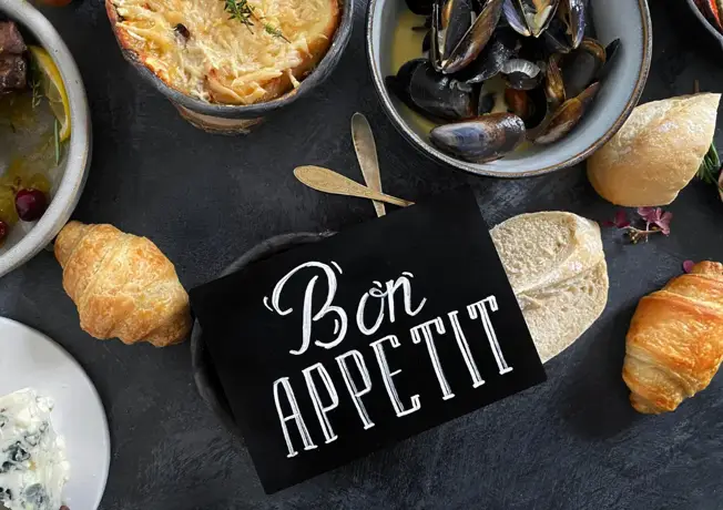 Französisch | Tisch | Bon Appétit