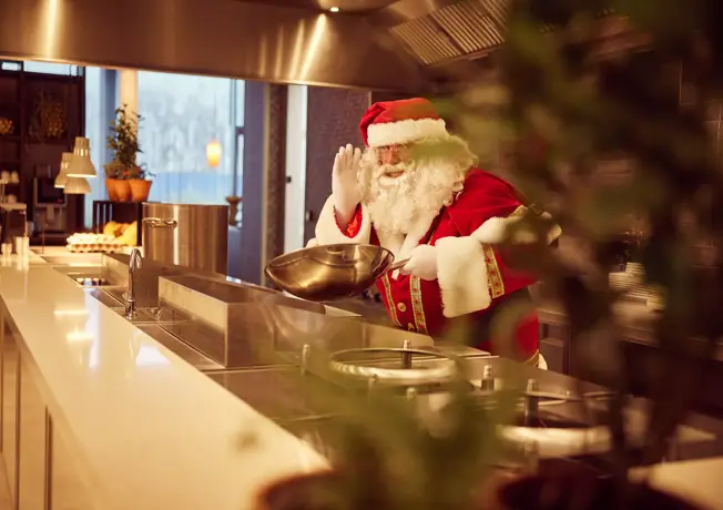 Live Cooking kerstdiner