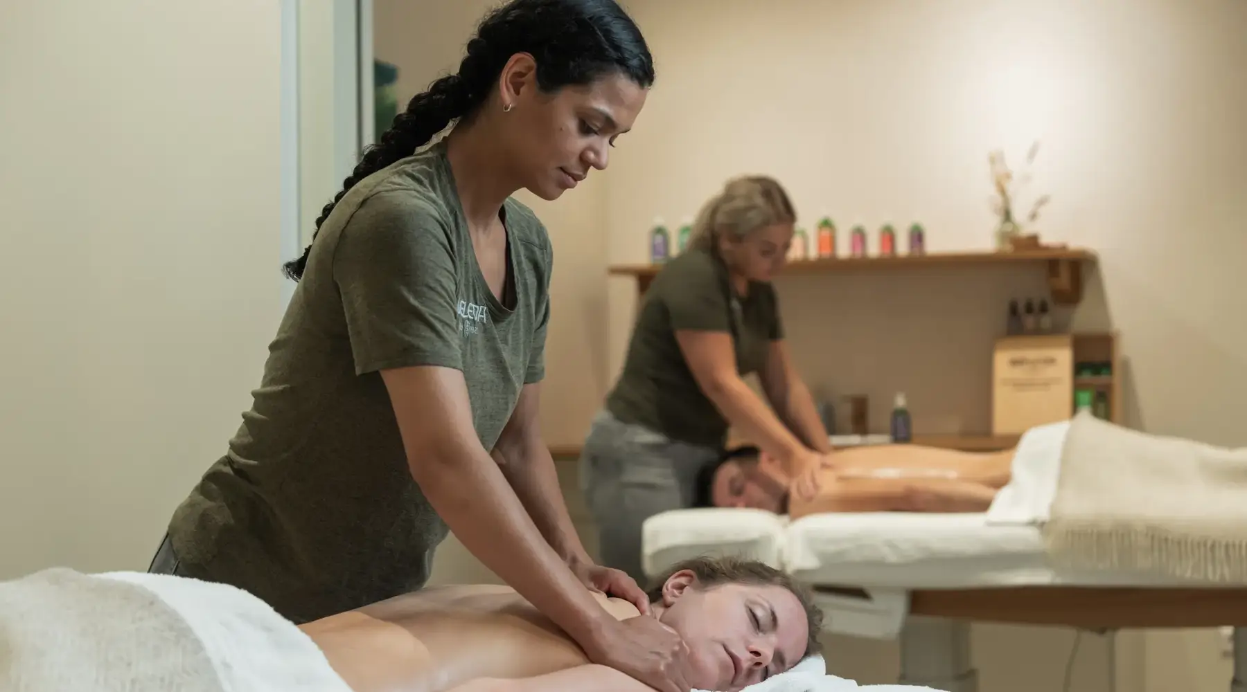 Bank im Weleda City Spa