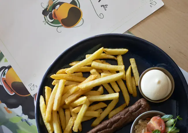 Gratis kindermenu 