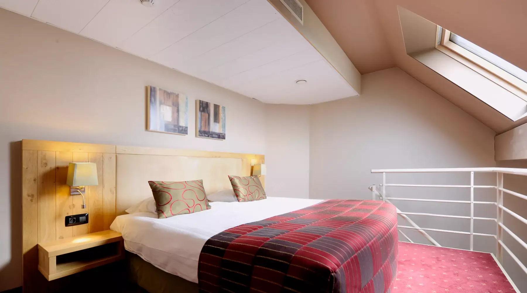 Zimmer im Hotel Verviers