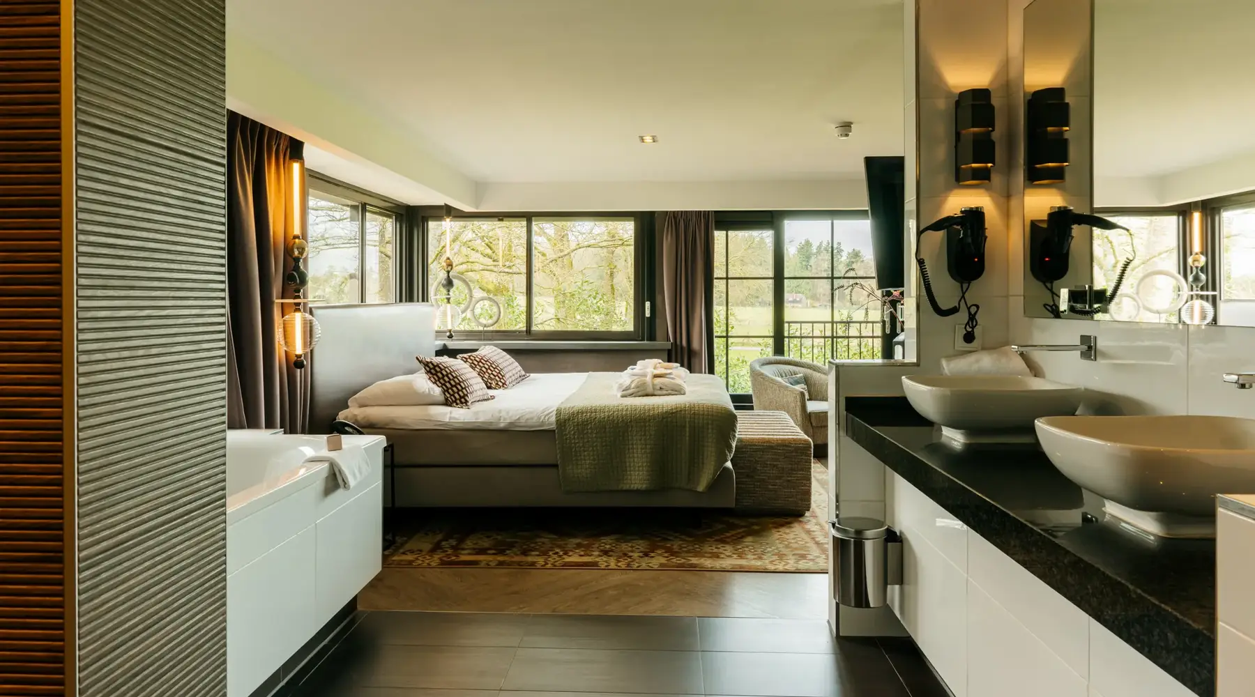 Comfort deluxe suite met panorama-uitzicht