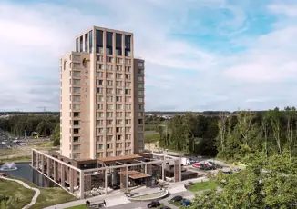 aanzicht hotel lelystad