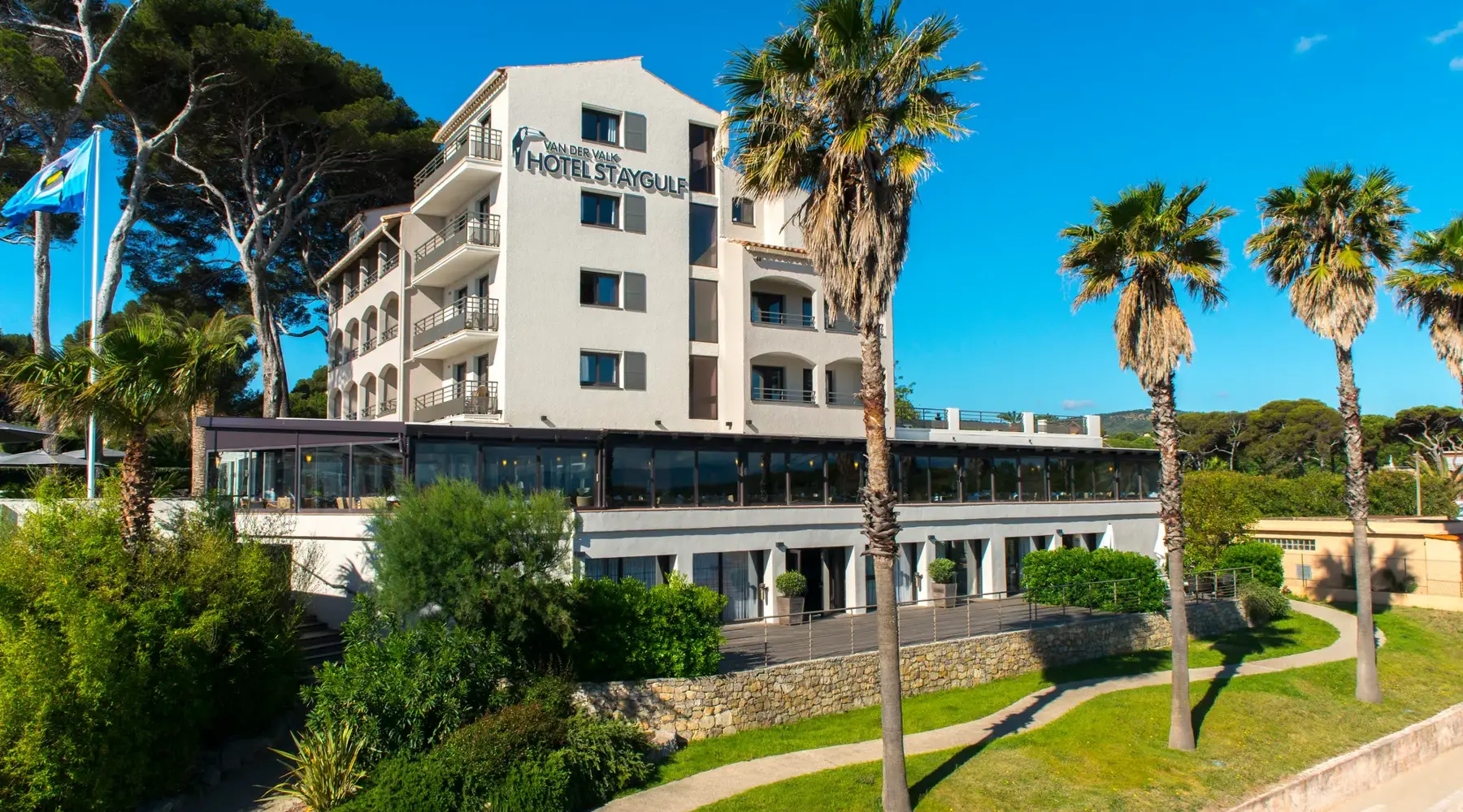 Vue de l'hôtel St. Aygulf