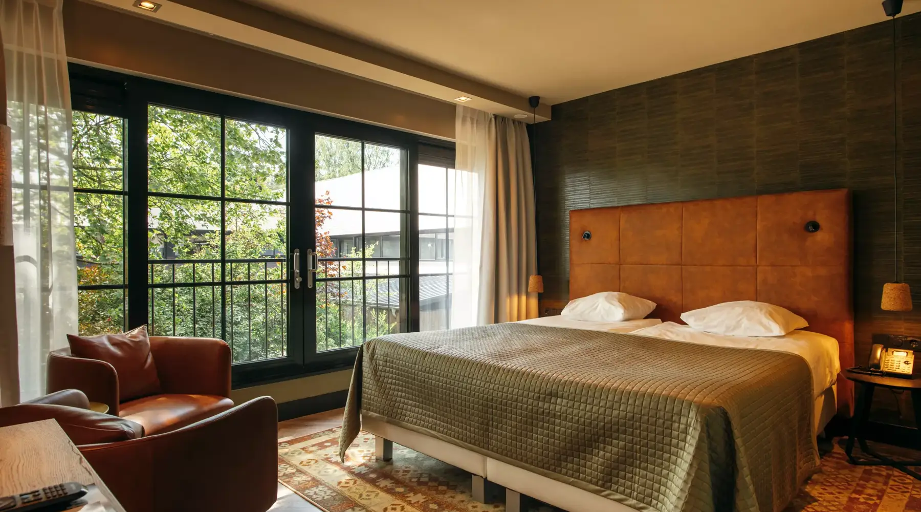 Chambre à l’hôtel Apeldoorn – de Cantharel