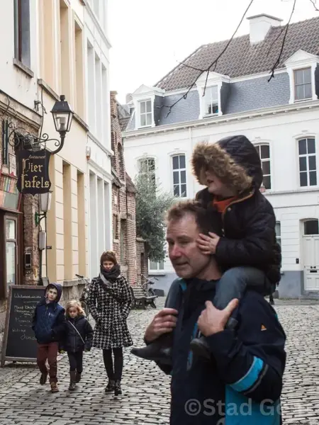 Die gemütlichste Straße von Gent ist das Patershol.